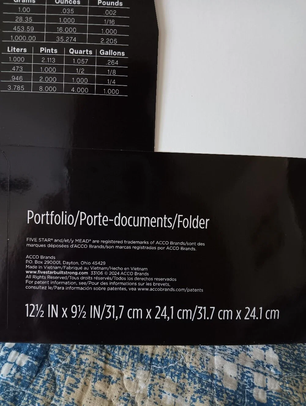 Five Star Portfolio Folders